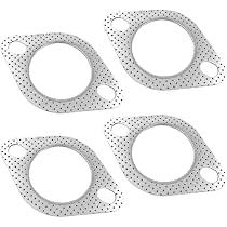 Amazon | Korekaou マフラーガスケット 1セット ステンレス マフラー